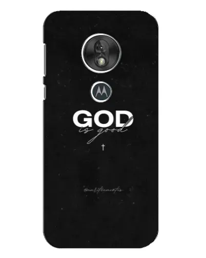 Чехол для Motorola MOTO G7 Play с картинкой «GOD — Бог над всем»