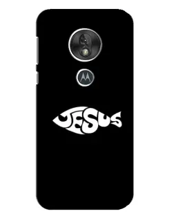Чохол для Motorola MOTO G7 Play з картинкою «Риба  Jesus»