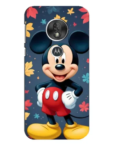 Чохол для Motorola MOTO G7 Play з картинкою «Осінній Mickey Mouse»