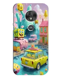 Чехол для Motorola MOTO G7 Play с картинкой «Монстр-трак приключения»