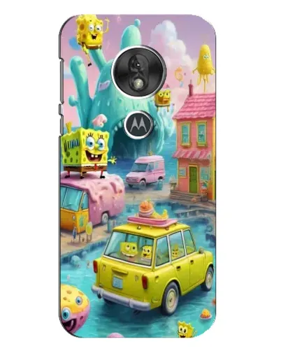 Чехол для Motorola MOTO G7 Play с картинкой «Монстр-трак приключения»