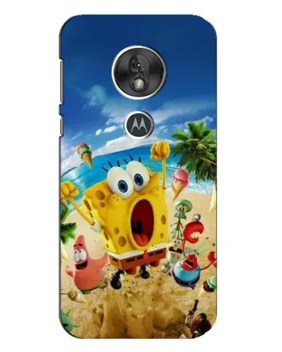 Чехол для Motorola MOTO G7 Play с картинкой «Развлечения на пляже»
