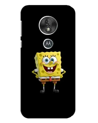 Чехол для Motorola MOTO G7 Play с картинкой «Классический Губка Боб»
