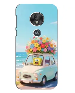 Чехол для Motorola MOTO G7 Play с картинкой «Автомобильное путешествие»