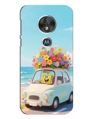 Чехол для Motorola MOTO G7 Play с картинкой «Автомобильное путешествие»
