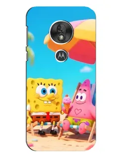 Чохол для Motorola MOTO G7 Play з картинкою «Відпочинок на пляжі»