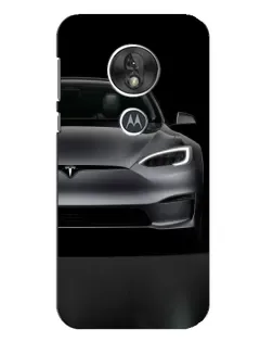 Чехол для Motorola MOTO G7 Play с картинкой «Tesla Model S Look» Чехол для Motorola MOTO G7 Play с картинкой «Tesla Model S Look»