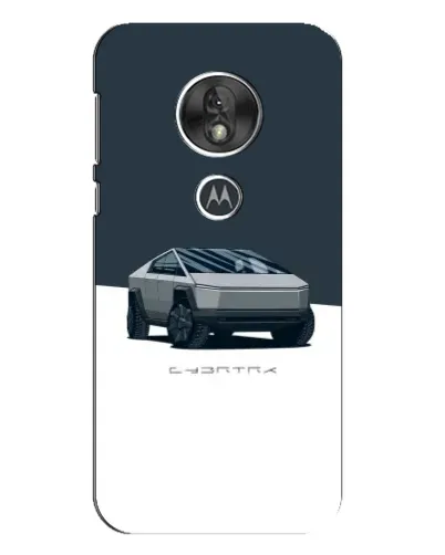 Чехол для Motorola MOTO G7 Play с картинкой «Серебристый Cybertruck Tesla» Чехол для Motorola MOTO G7 Play с картинкой «Серебристый Cybertruck Tesla»
