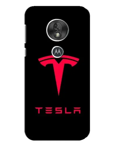 Чехол для Motorola MOTO G7 Play с картинкой «Tesla Red Logo» Чехол для Motorola MOTO G7 Play с картинкой «Tesla Red Logo»