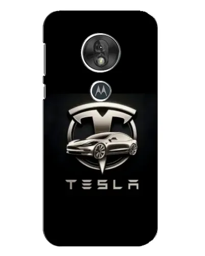 Чехол для Motorola MOTO G7 Play с картинкой «Tesla — серебристое авто» Чехол для Motorola MOTO G7 Play с картинкой «Tesla — серебристое авто»