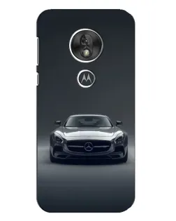 Чохол для Motorola MOTO G7 Play з картинкою «Mercedes на чорному»