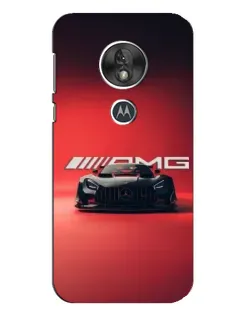 Чохол для Motorola MOTO G7 Play з картинкою «Mercedes AMG — червона лінія»