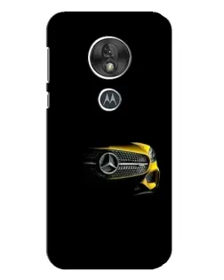 Чохол для Motorola MOTO G7 Play з картинкою «Mercedes — ретро стиль»