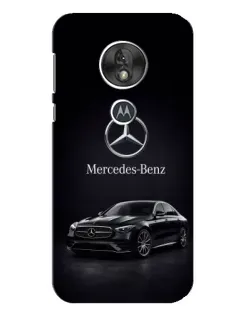 Чохол для Motorola MOTO G7 Play з картинкою «Mercedes — решітка радіатора»