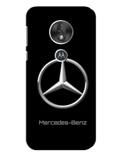 Чохол для Motorola MOTO G7 Play з картинкою «Mercedes Silver Logo»
