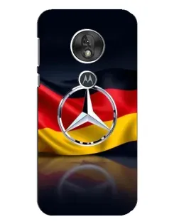 Чохол для Motorola MOTO G7 Play з картинкою «Mercedes — прапор Німеччини»