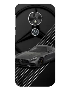 Чохол для Motorola MOTO G7 Play з картинкою «Mercedes AMG — графіка»