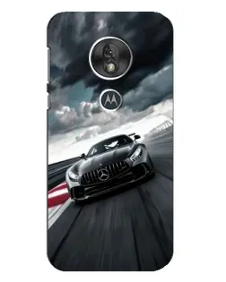 Чохол для Motorola MOTO G7 Play з картинкою «Гоночний Mercedes AMG»