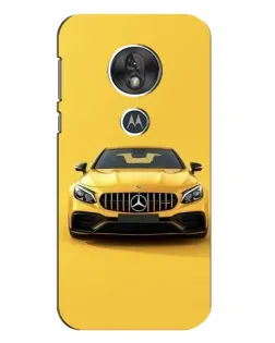 Чохол для Motorola MOTO G7 Play з картинкою «Жовтий Mercedes GT»