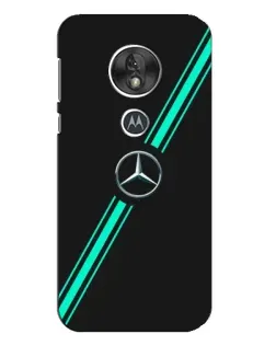 Чехол для Motorola MOTO G7 Play с картинкой «Спортивные линии Mercedes»