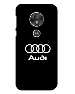 Чехол для Motorola MOTO G7 Play с картинкой «Классическое лого Audi»