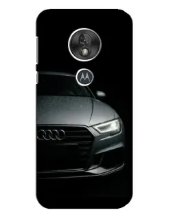 Чехол для Motorola MOTO G7 Play с картинкой «Audi — детализация кузова»