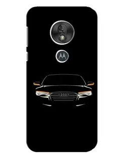 Чохол для Motorola MOTO G7 Play з картинкою «Audi — нічний контур»