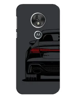 Чохол для Motorola MOTO G7 Play з картинкою «Задня частина Audi — арт»