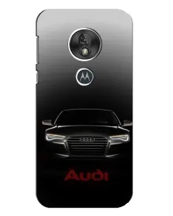 Чохол для Motorola MOTO G7 Play з картинкою «Audi — градієнтний контур»