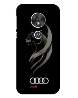 Чохол для Motorola MOTO G7 Play з картинкою «Графіка — пантера та Audi»