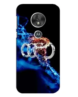 Чохол для Motorola MOTO G7 Play з картинкою «Енергія лого Audi»