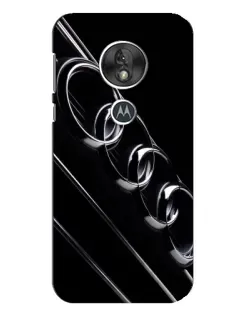 Чохол для Motorola MOTO G7 Play з картинкою «Audi — абстрактні кільця»