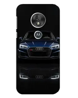 Чохол для Motorola MOTO G7 Play з картинкою «Audi — нічне відображення»