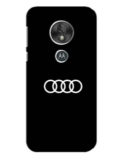 Чохол для Motorola MOTO G7 Play з картинкою «Audi White Logo»