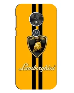 Чехол для Motorola MOTO G7 Play с картинкой «Lamborghini Stripe желтый» Чехол для Motorola MOTO G7 Play с картинкой «Lamborghini Stripe желтый»