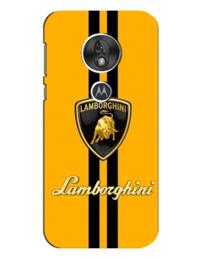 Чехол для Motorola MOTO G7 Play с картинкой «Lamborghini Stripe желтый» Чехол для Motorola MOTO G7 Play с картинкой «Lamborghini Stripe желтый»