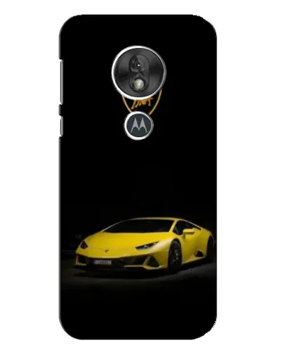Чехол для Motorola MOTO G7 Play с картинкой «Lamborghini желтый акцент» Чехол для Motorola MOTO G7 Play с картинкой «Lamborghini желтый акцент»