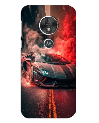 Чехол для Motorola MOTO G7 Play с картинкой «Lamborghini красный дым» Чехол для Motorola MOTO G7 Play с картинкой «Lamborghini красный дым»