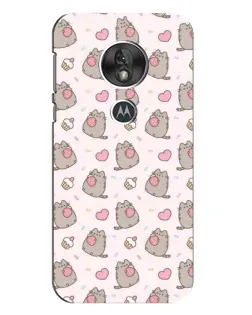 Чехол для Motorola MOTO G7 Play с картинкой «Пушин и сладости»