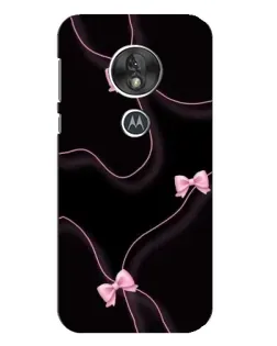 Чехол для Motorola MOTO G7 Play с картинкой «Розовые ленты»