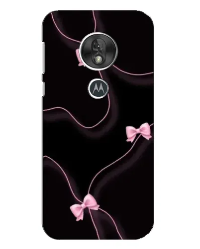 Чехол для Motorola MOTO G7 Play с картинкой «Розовые ленты» Чехол для Motorola MOTO G7 Play с картинкой «Розовые ленты»