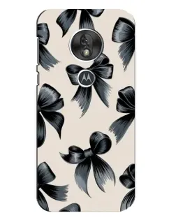 Чехол для Motorola MOTO G7 Play с картинкой «Банты Coquette»
