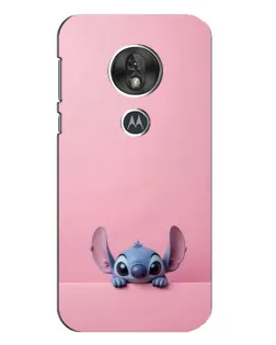 Чехол для Motorola MOTO G7 Play с картинкой «Stitch выглядывает» Чехол для Motorola MOTO G7 Play с картинкой «Stitch выглядывает»