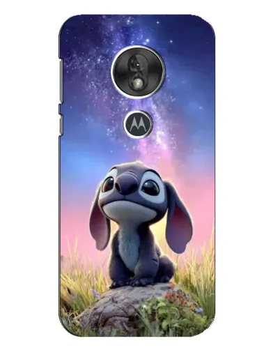 Чехол для Motorola MOTO G7 Play с картинкой «Стич на рассвете» Чехол для Motorola MOTO G7 Play с картинкой «Стич на рассвете»