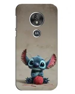 Чехол для Motorola MOTO G7 Play с картинкой «Стич на коричневом фоне» Чехол для Motorola MOTO G7 Play с картинкой «Стич на коричневом фоне»