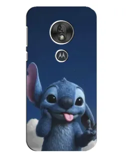Чехол для Motorola MOTO G7 Play с картинкой «Стич в облаках» Чехол для Motorola MOTO G7 Play с картинкой «Стич в облаках»