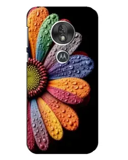 Чехол для Motorola MOTO G7 Play с картинкой «Радужный цветок» Чехол для Motorola MOTO G7 Play с картинкой «Радужный цветок»