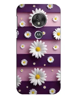 Чехол для Motorola MOTO G7 Play с картинкой «Ромашки на фиолетовом» Чехол для Motorola MOTO G7 Play с картинкой «Ромашки на фиолетовом»