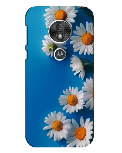 Чехол для Motorola MOTO G7 Play с картинкой «Белоснежные маргаритки»