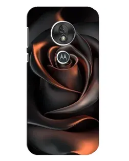 Чехол для Motorola MOTO G7 Play с картинкой «Шелковая черная роза» Чехол для Motorola MOTO G7 Play с картинкой «Шелковая черная роза»